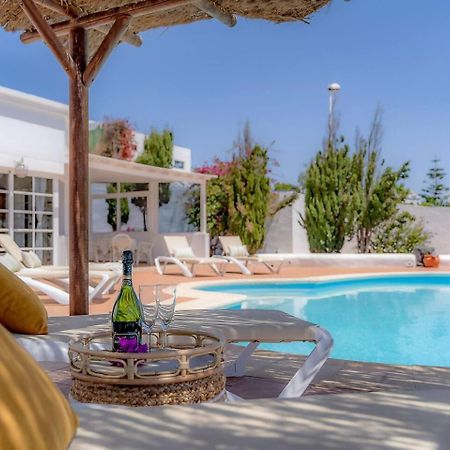 Amazing 3 Bedroom Ocean View With Pool Tías Eksteriør billede