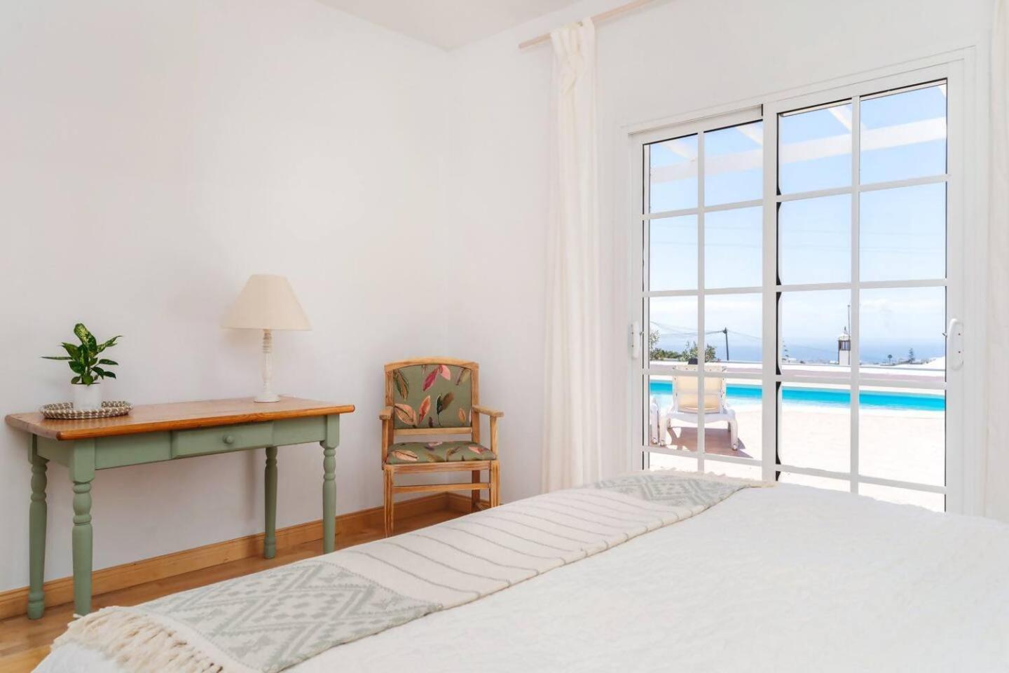 Amazing 3 Bedroom Ocean View With Pool Tías Eksteriør billede